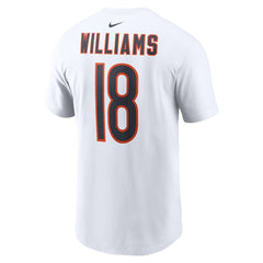 Caleb Williams Chicago Bears Name & Number T-Shirt White - Nike