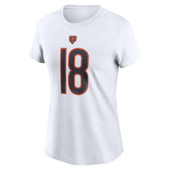 Caleb Williams Chicago Bears Women's Name & Number T-Shirt White - Nike