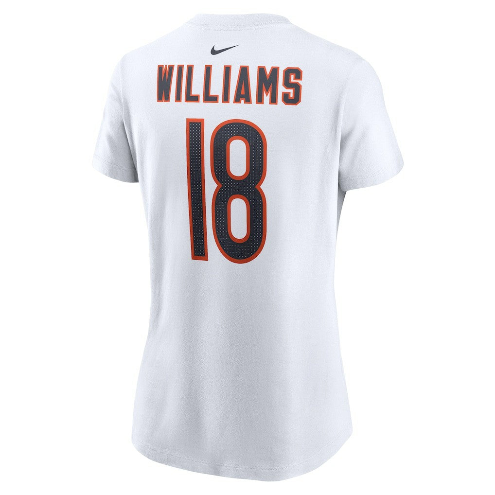 Caleb Williams Chicago Bears Women's Name & Number T-Shirt White - Nike