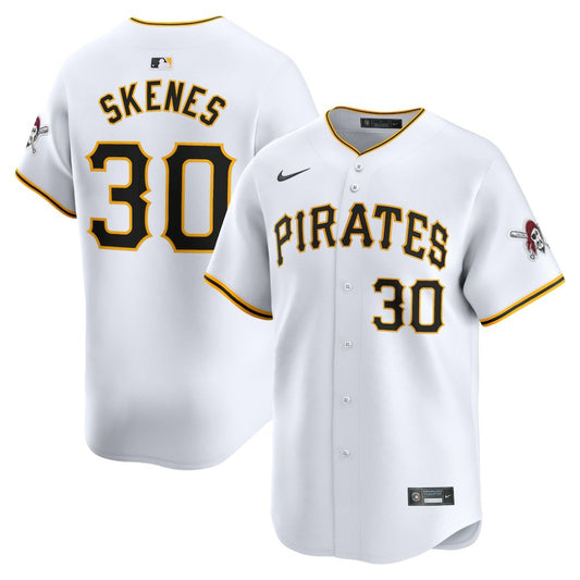 Paul Skenes Pittsburgh Pirates Nike Home Limited Player Jersey - White | MLB Jerseys