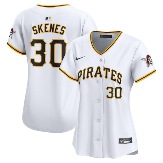 Paul Skenes Pittsburgh Pirates Nike Women's Home Limited Player Jersey - White | MLB Jerseys