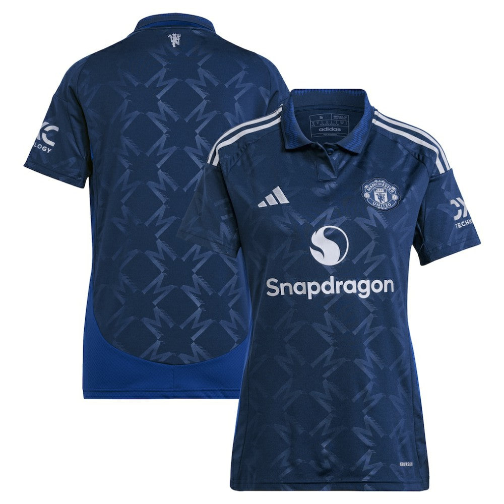 Adidas Manchester United Women's 2024/25 Away Replica Jerseys - Navy