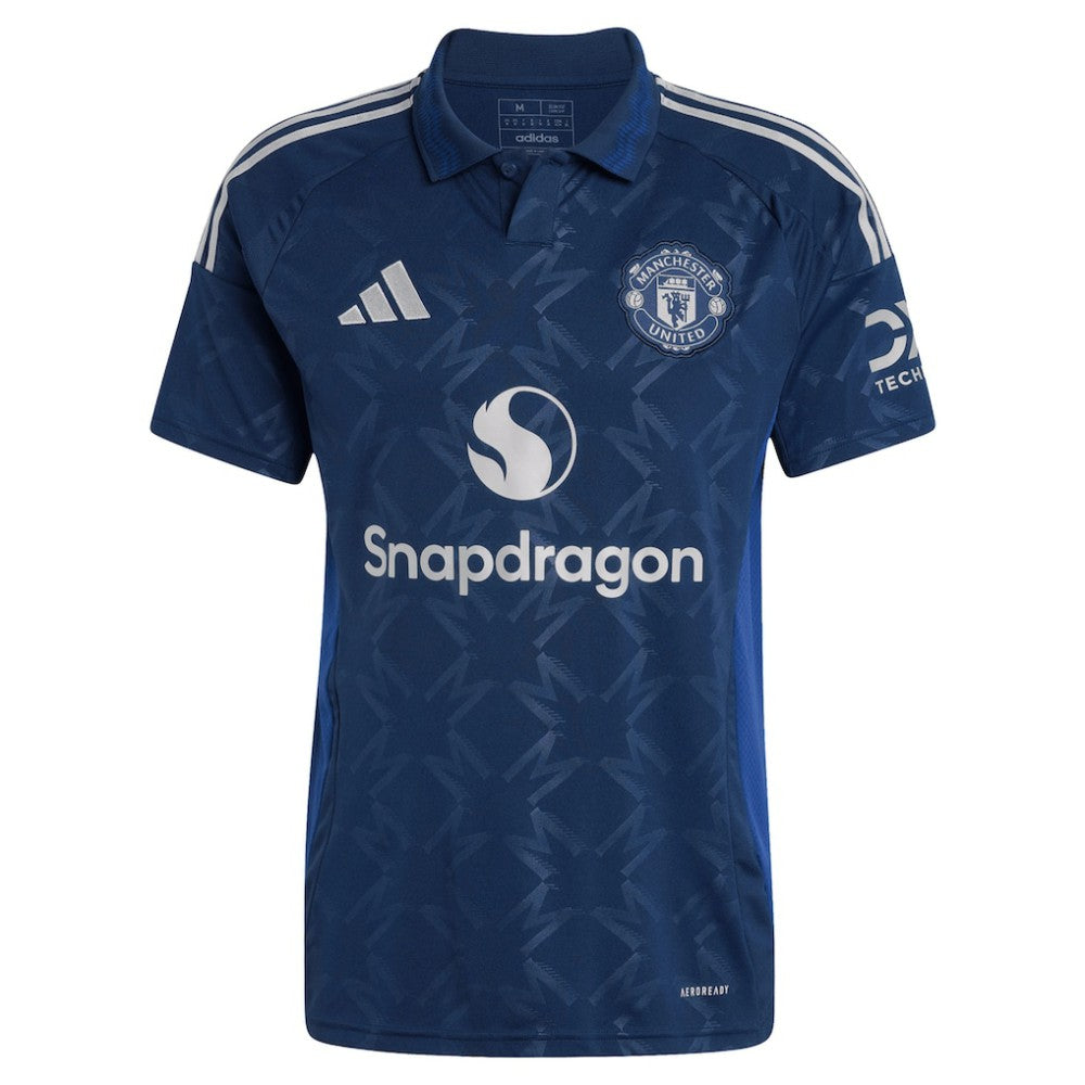 Adidas Manchester United 2024/25 Away Replica Custom Jerseys - Navy