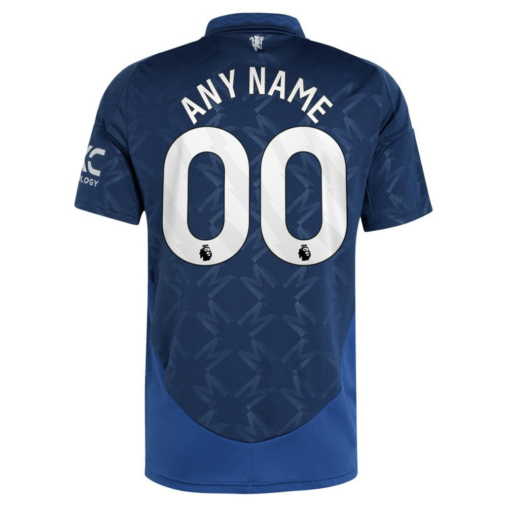 Adidas Manchester United 2024/25 Away Replica Custom Jerseys - Navy