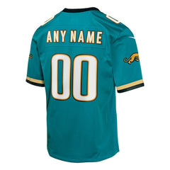 Jacksonville Jaguars Youth Prowler Throwback Custom Game Jersey Teal - Nike