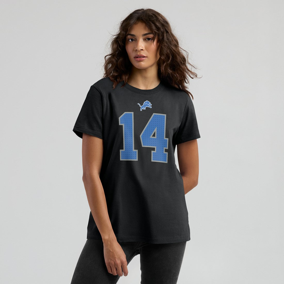 Amon-Ra St. Brown Detroit Lions Women's Player Name & Number T-Shirt Black - Nike