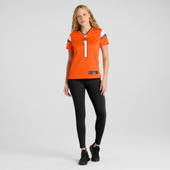 Denver Broncos Women's #1 Mom Game Jersey Orange - Nike