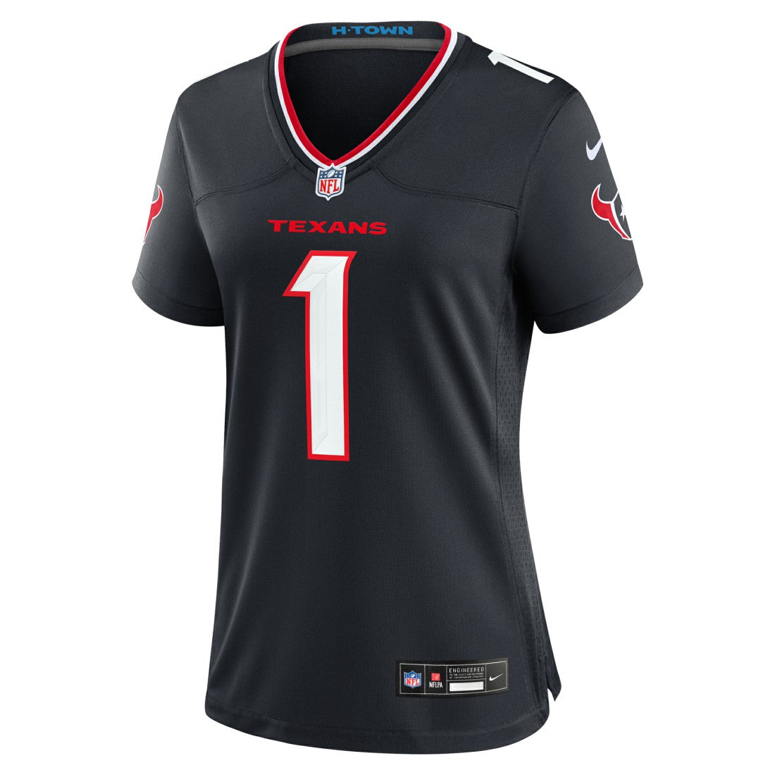 Houston Texans Women's #1 Mom Game Jersey Navy - Nike