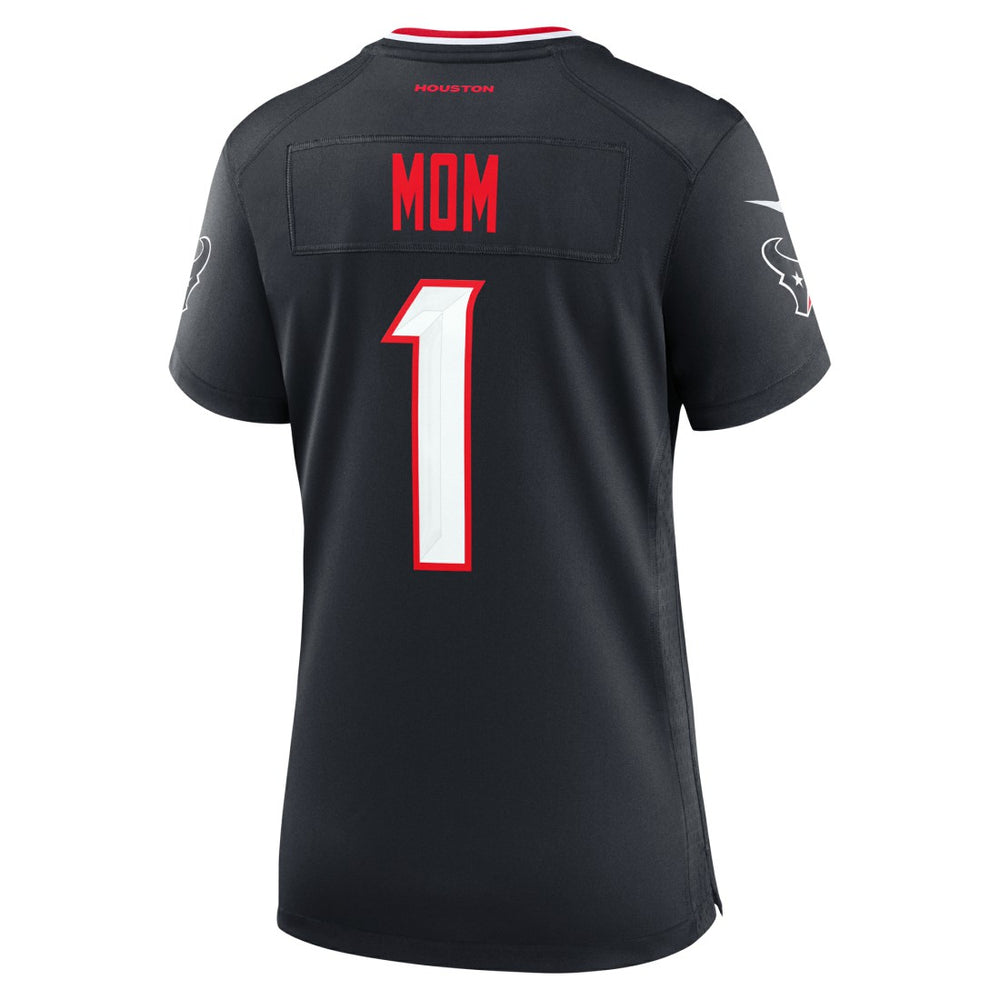 Houston Texans Women's #1 Mom Game Jersey Navy - Nike