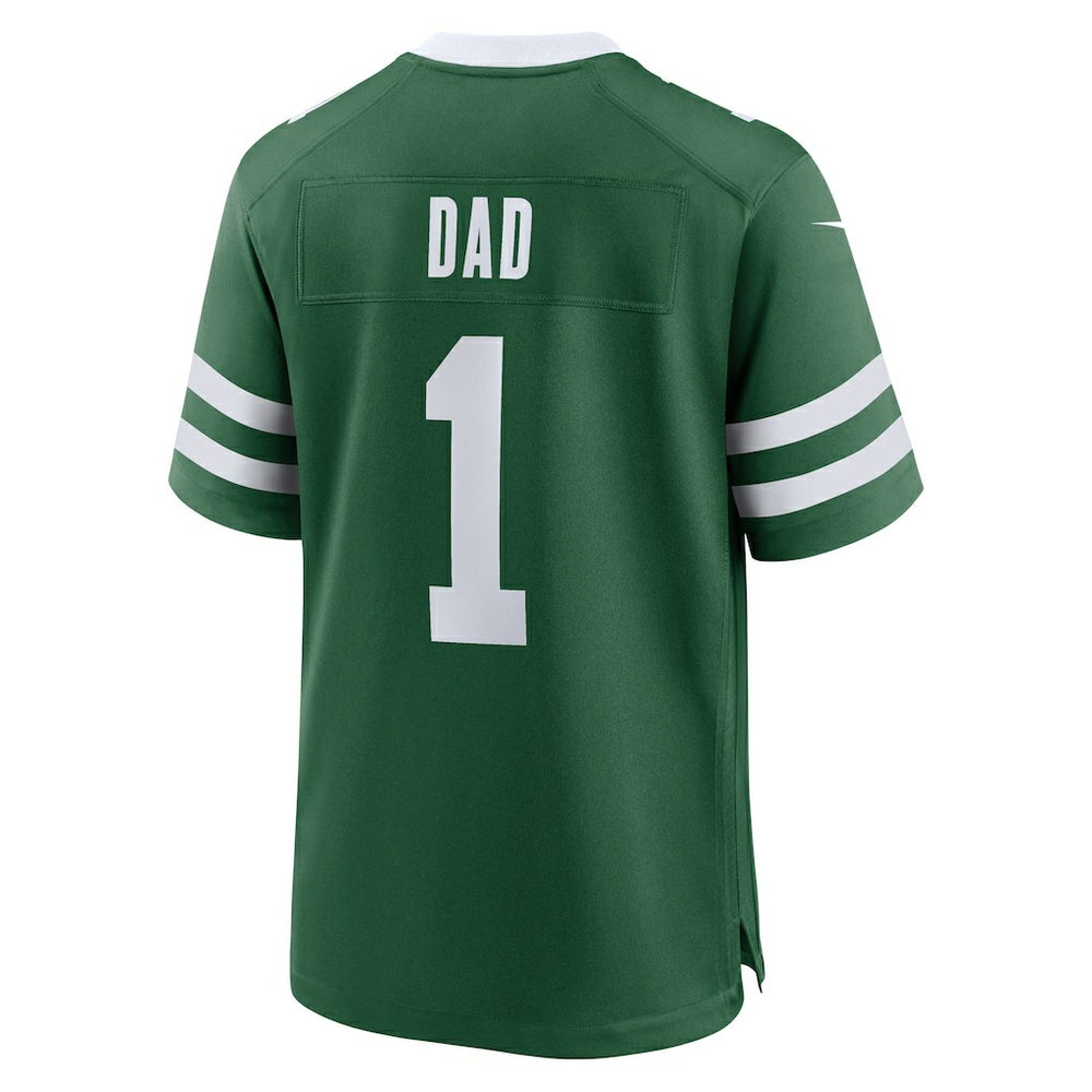 New York Jets #1 Dad Game Jersey Legacy Green - Nike