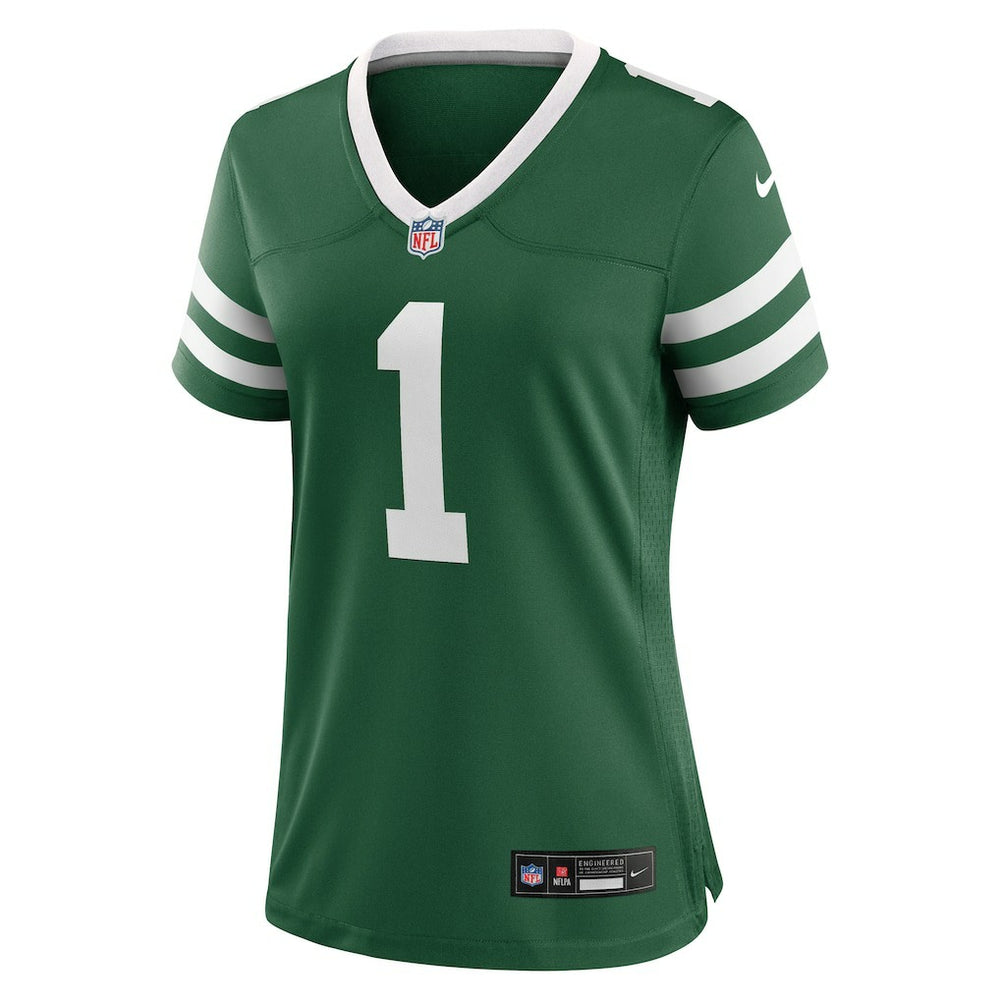 New York Jets Women's #1 Mom Game Jersey Legacy Green - Nike