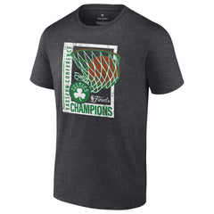 Fanatics - Boston Celtics 2024 Eastern Conference Champions Full Court Trap T-Shirt - Heather Charcoal