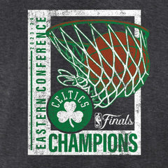 Fanatics - Boston Celtics 2024 Eastern Conference Champions Full Court Trap T-Shirt - Heather Charcoal