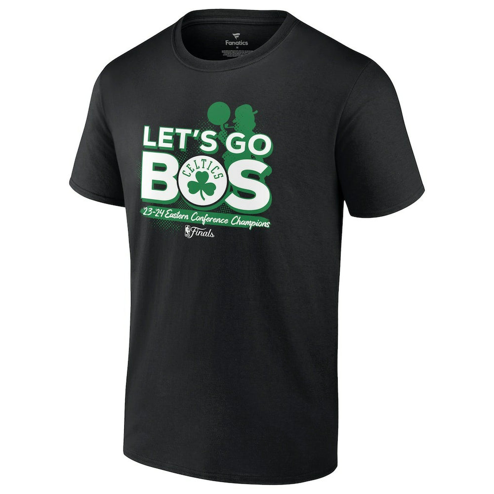 Fanatics - Boston Celtics 2024 Eastern Conference Champions Layup Drill T-Shirt - Black
