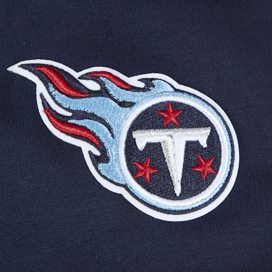Tennessee Titans Pro Standard Women's Split Logo Full-Zip Hoodie Navy - NFL