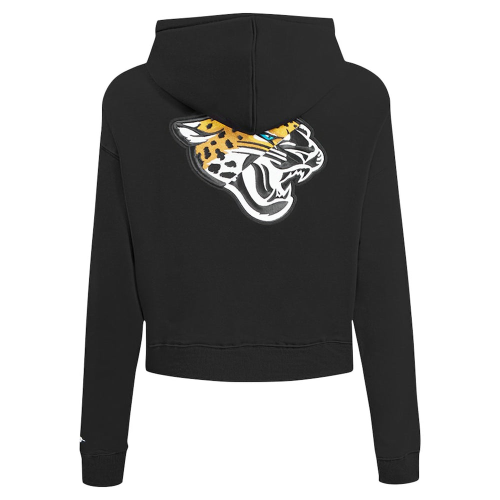 Jacksonville Jaguars Pro Standard Women's Split Logo Full-Zip Hoodie Black - NFL