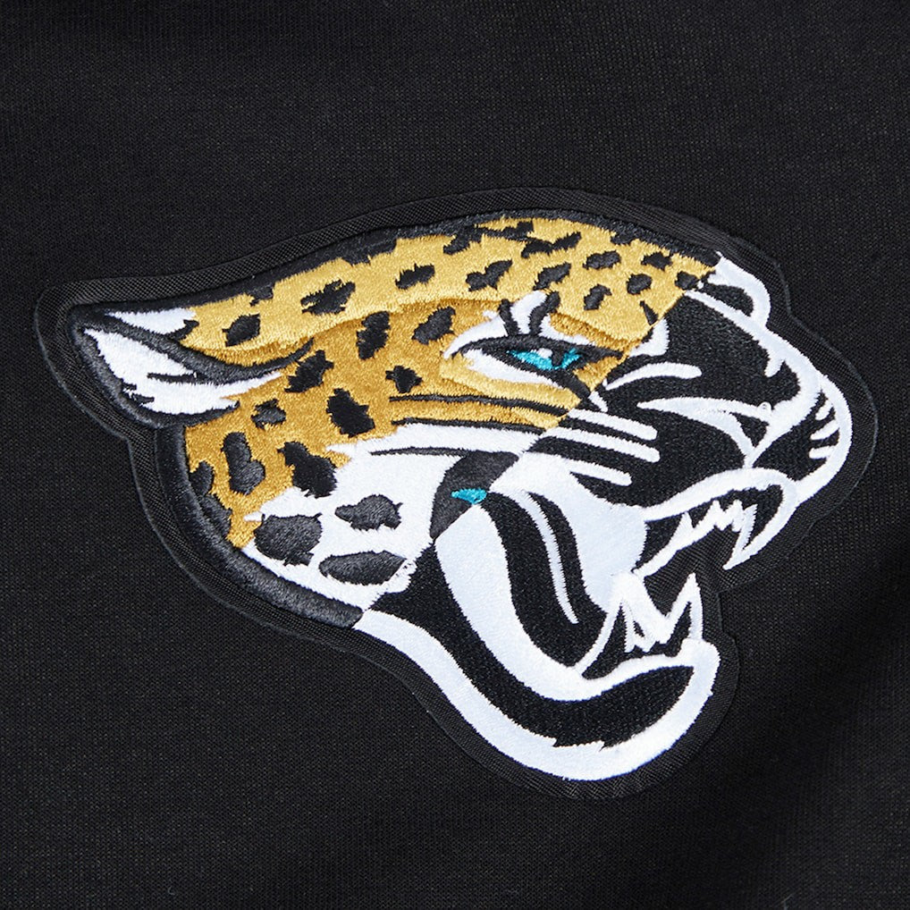 Jacksonville Jaguars Pro Standard Women's Split Logo Full-Zip Hoodie Black - NFL