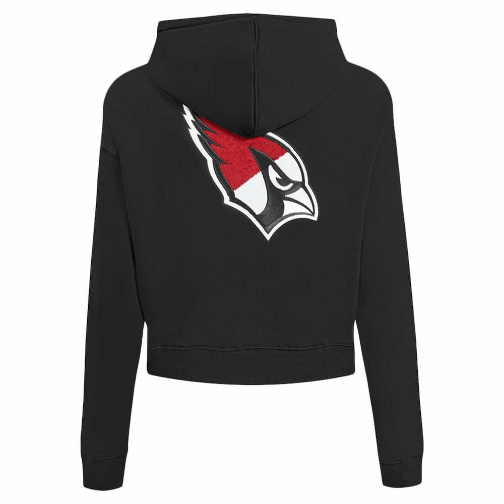 Arizona Cardinals Pro Standard Women's Split Logo Full-Zip Hoodie Black - NFL