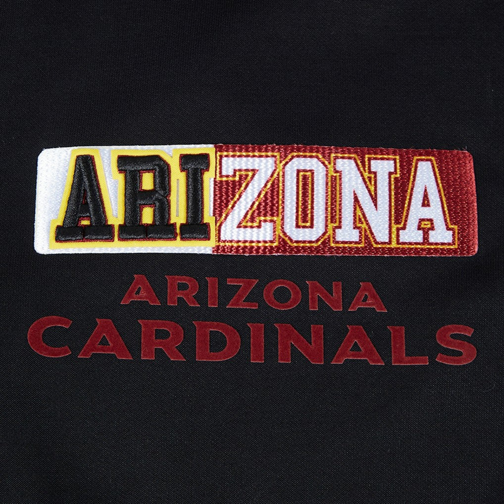 Arizona Cardinals Pro Standard Women's Split Logo Full-Zip Hoodie Black - NFL