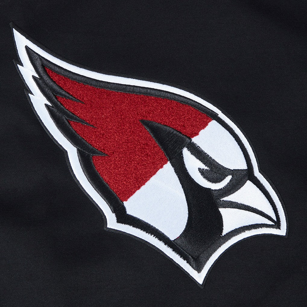 Arizona Cardinals Pro Standard Women's Split Logo Full-Zip Hoodie Black - NFL