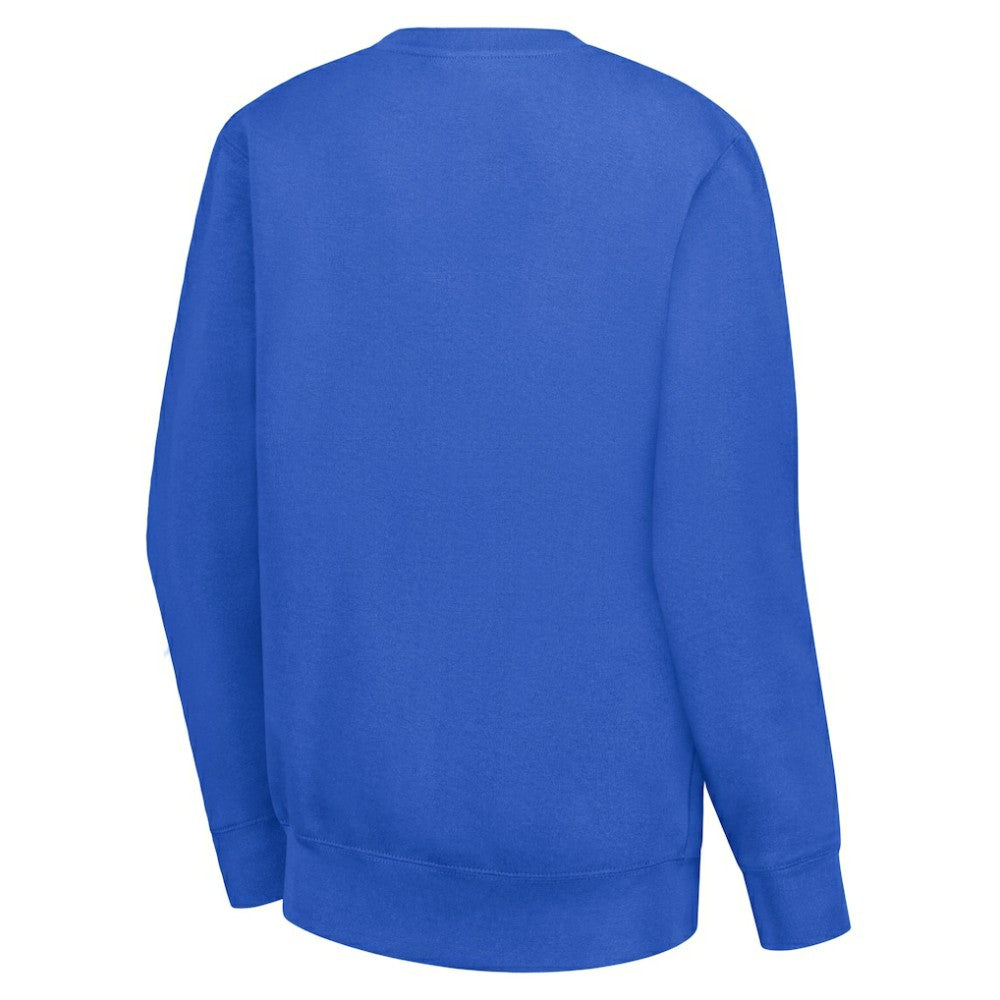 New York Islanders - G-III 4Her by Carl Banks Women's Team Logo Tri-Blend Fleece Pullover Sweatshirt Royal