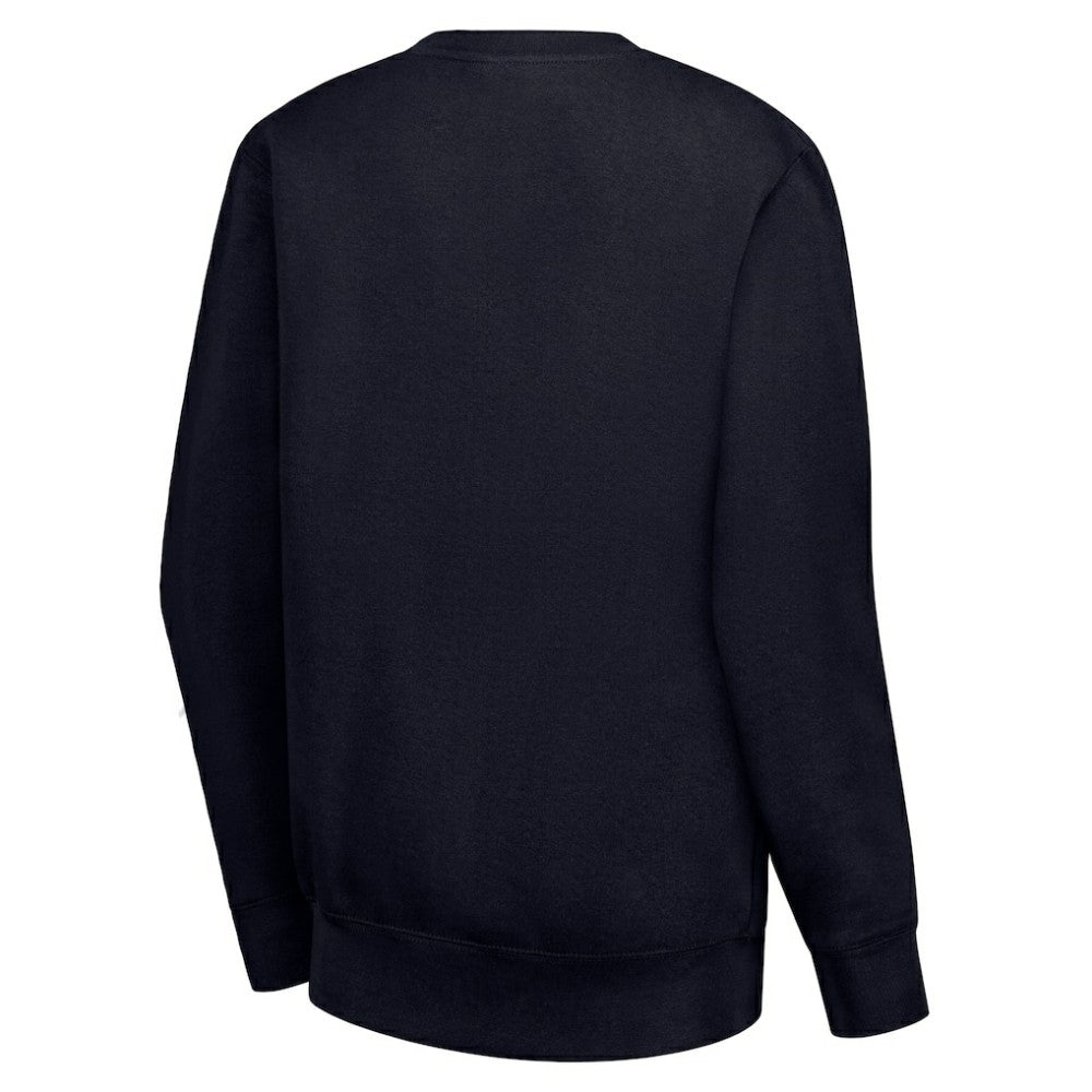 Winnipeg Jets - G-III 4Her by Carl Banks Women's Team Logo Tri-Blend Fleece Pullover Sweatshirt Navy