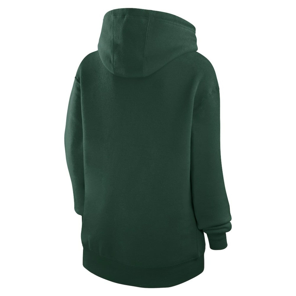 Minnesota Wild - G-III 4Her by Carl Banks Women's Team Logo Tri-Blend Fleece Pullover Hoodie Olive
