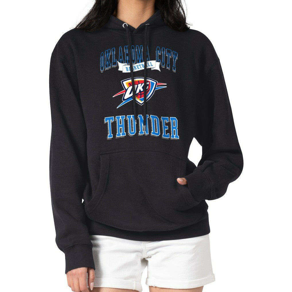 NBA - Oklahoma City Thunder G-III 4Her by Carl Banks Women's Graphic Fleece Pullover Hoodie - Black