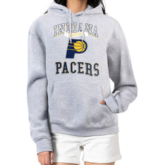 NBA - Indiana Pacers G-III 4Her by Carl Banks Women's Graphic Fleece Pullover Hoodie - Heather Gray