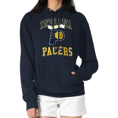 NBA - Indiana Pacers G-III 4Her by Carl Banks Women's Graphic Fleece Pullover Hoodie - Navy