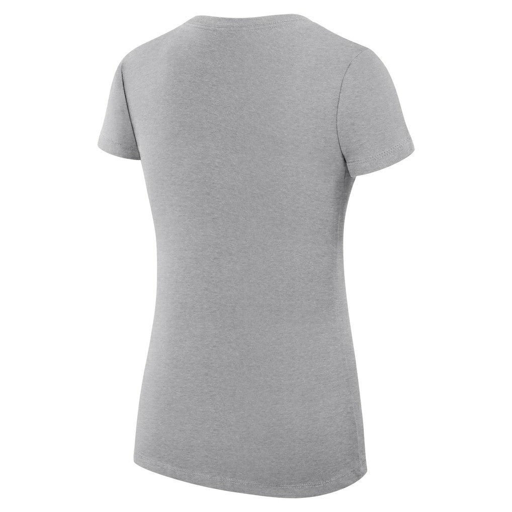 NBA - Cleveland Cavaliers G-III 4Her by Carl Banks Women's Super-Slim Fit Lightweight Team Logo V-Neck T-Shirt - Heather Gray