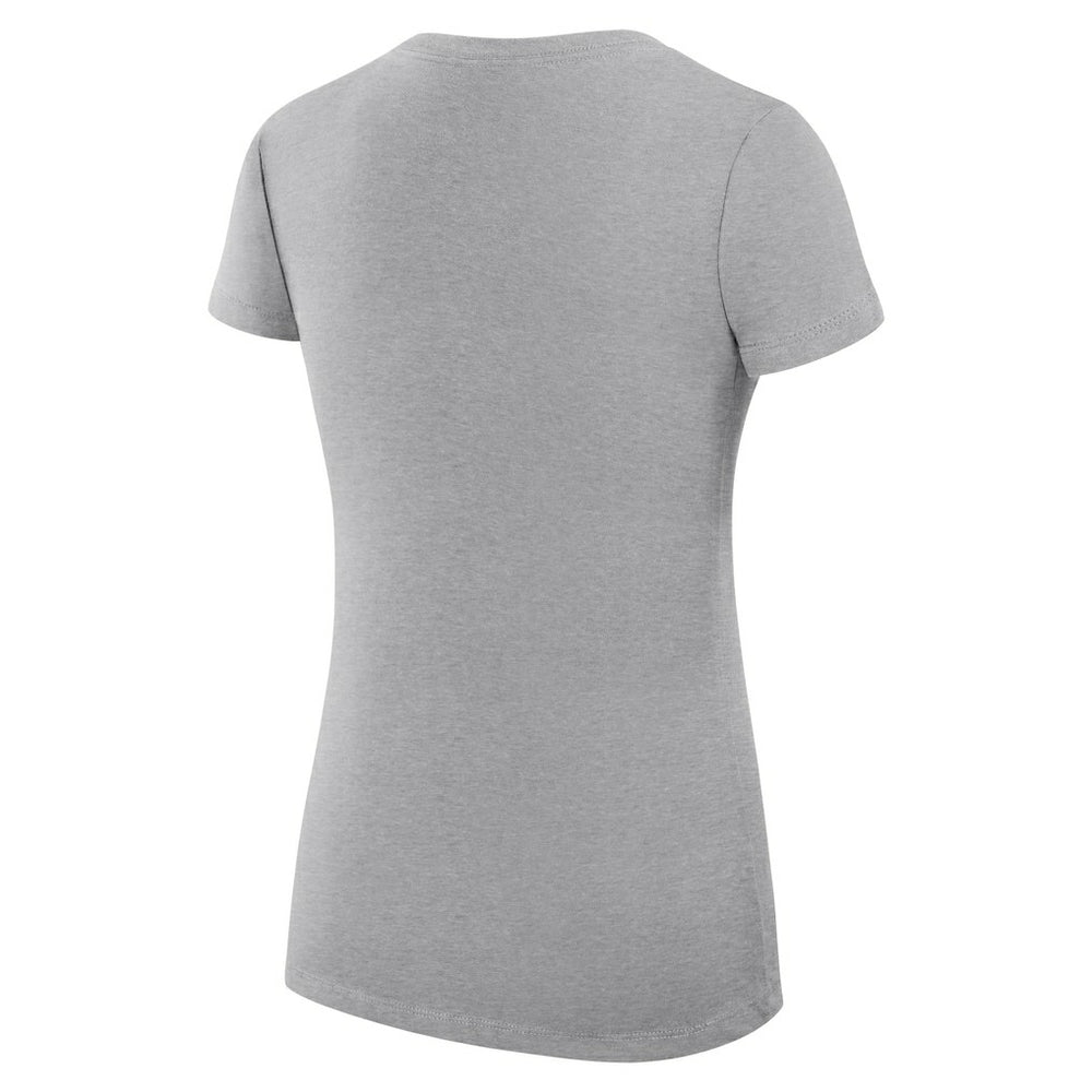 NBA - Cleveland Cavaliers G-III 4Her by Carl Banks Women's Super-Slim Fit Lightweight Team Logo V-Neck T-Shirt - Heather Gray