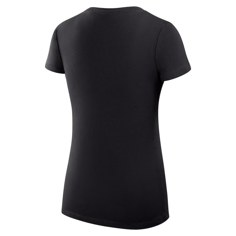 NBA - Houston Rockets G-III 4Her by Carl Banks Women's Super-Slim Fit Lightweight Team Logo V-Neck T-Shirt - Black