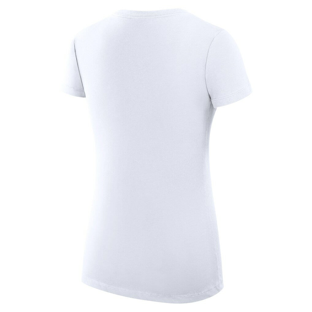 NBA - Cleveland Cavaliers G-III 4Her by Carl Banks Women's Super-Slim Fit Lightweight Team Logo V-Neck T-Shirt - White