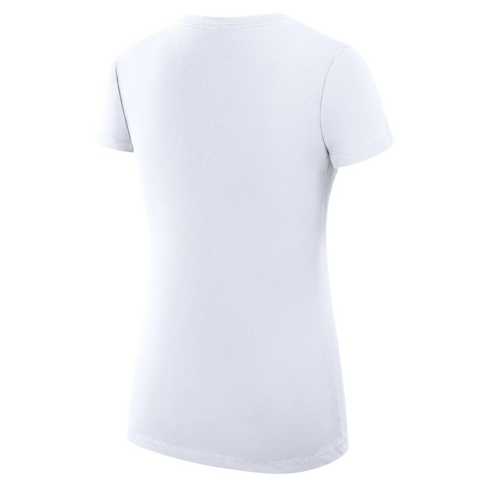 NBA - Boston Celtics G-III 4Her by Carl Banks Women's Super-Slim Fit Lightweight Team Logo V-Neck T-Shirt - White