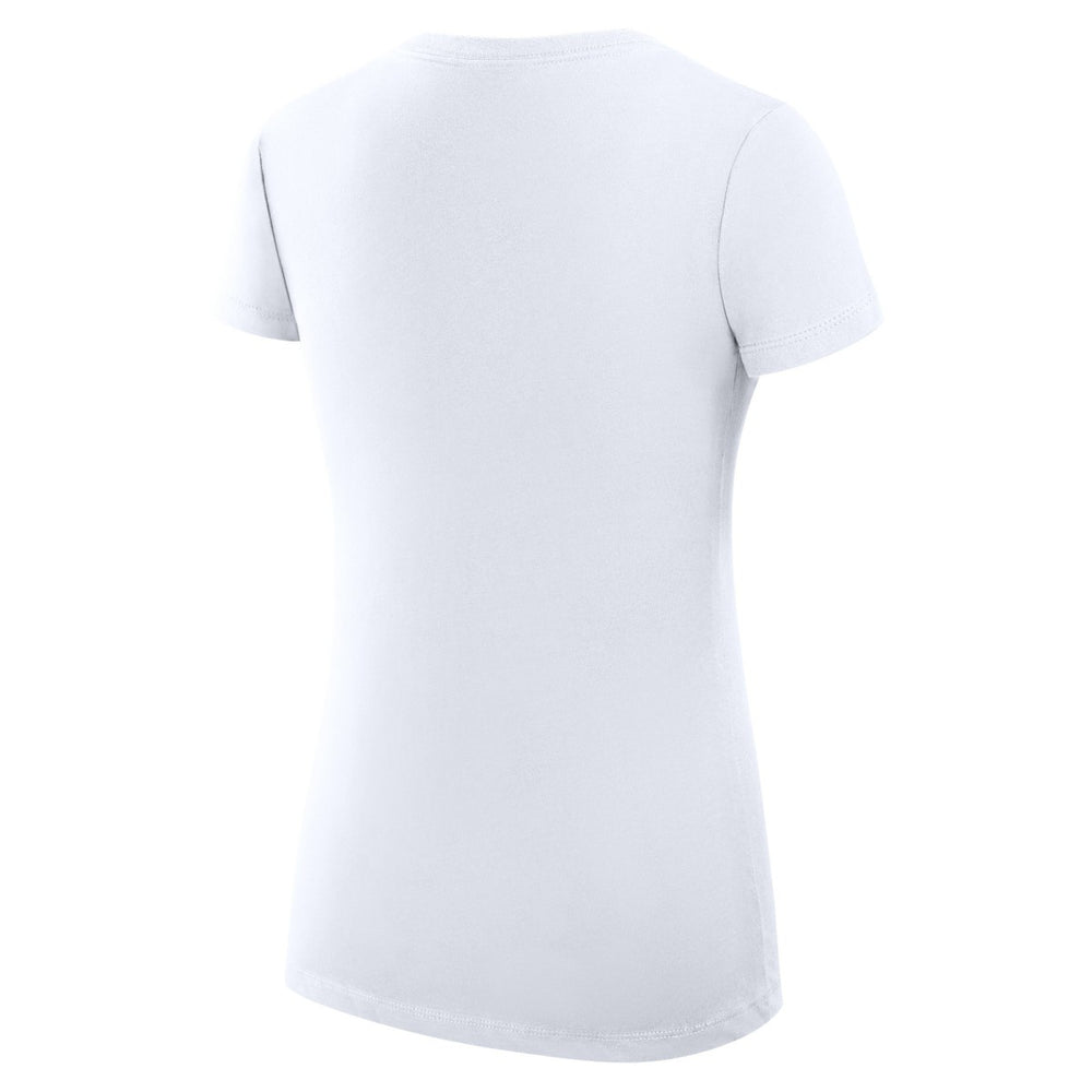 NBA - Oklahoma City Thunder G-III 4Her by Carl Banks Women's Super-Slim Fit Lightweight Team Logo V-Neck T-Shirt - White