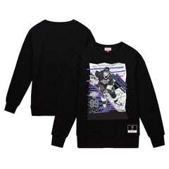 Wayne Gretzky Los Angeles Kings - Mitchell & Ness Streak Pullover Sweatshirt Black