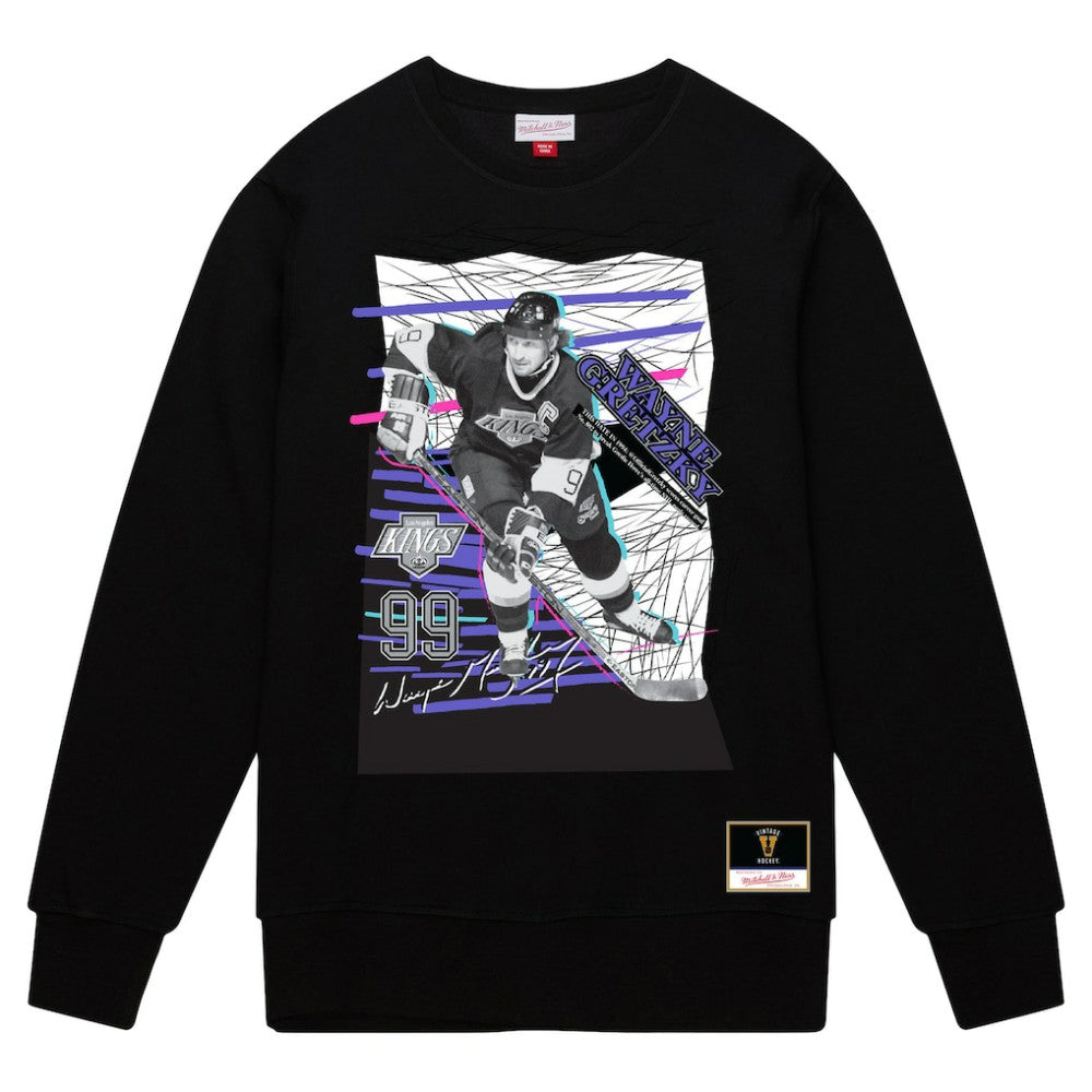 Wayne Gretzky Los Angeles Kings - Mitchell & Ness Streak Pullover Sweatshirt Black