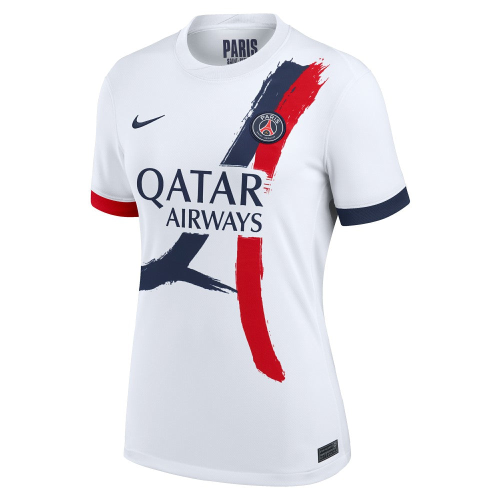 Nike Paris Saint-Germain Women's 2024/25 Away Replica Jerseys - White