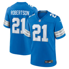 Amik Robertson Detroit Lions Game Jersey Blue - Nike