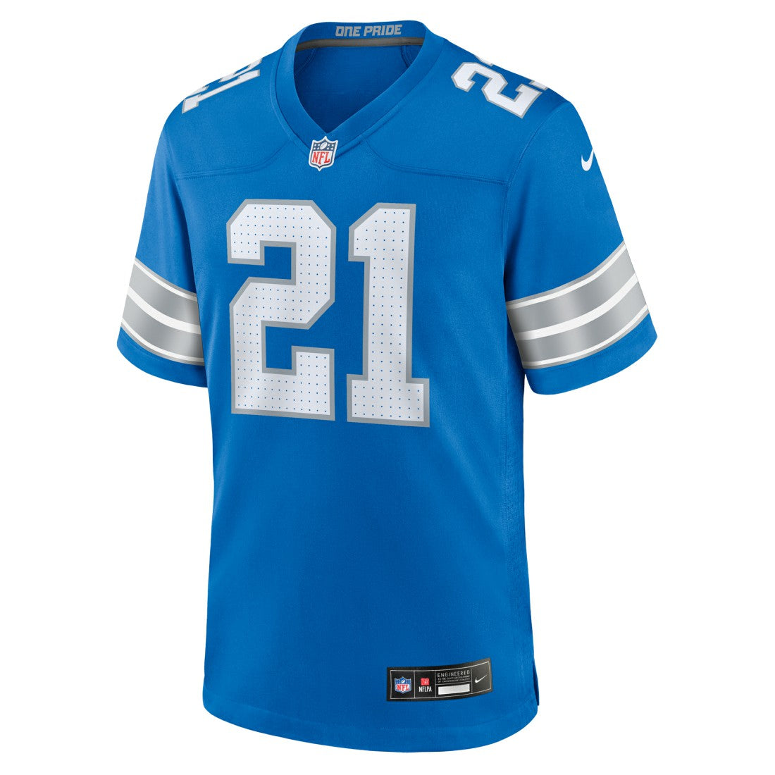 Amik Robertson Detroit Lions Game Jersey Blue - Nike