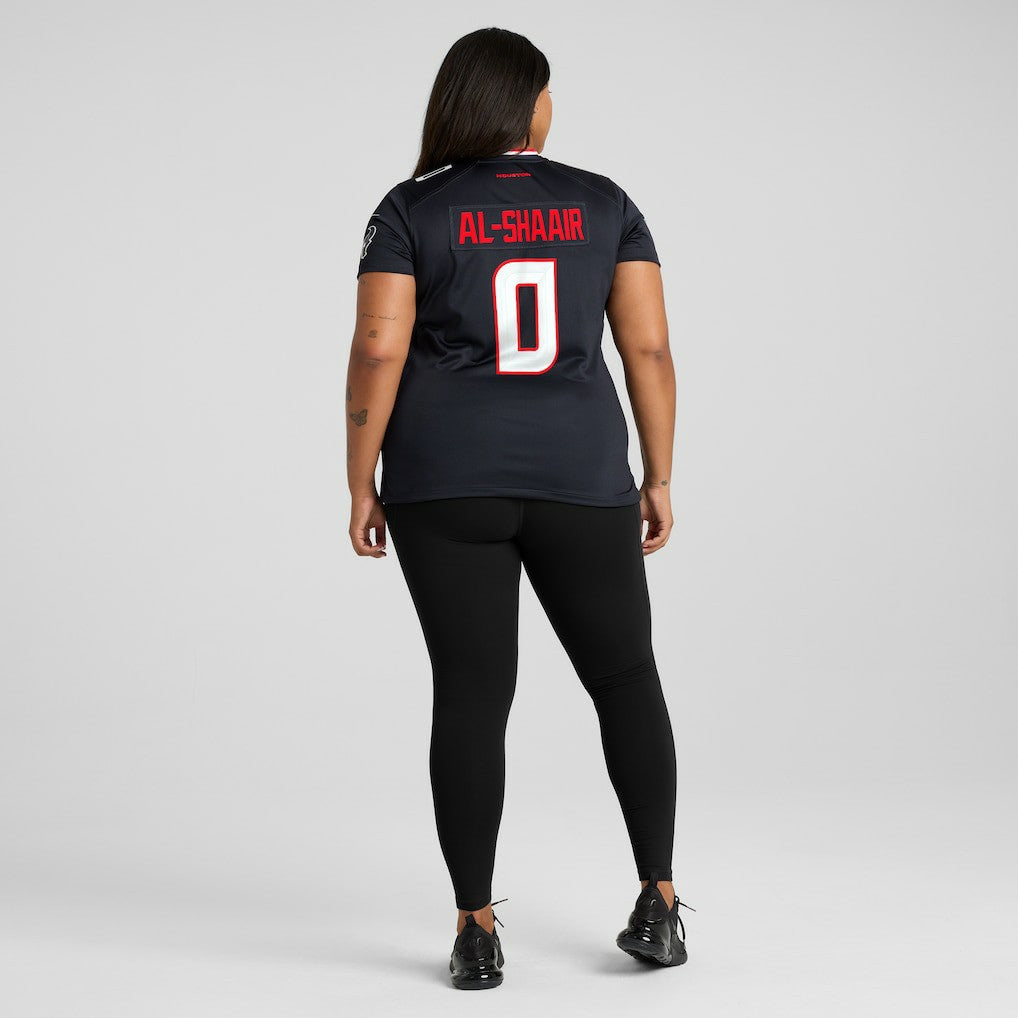 Azeez Al-Shaair Houston Texans Women's Team Game Jersey Navy - Nike