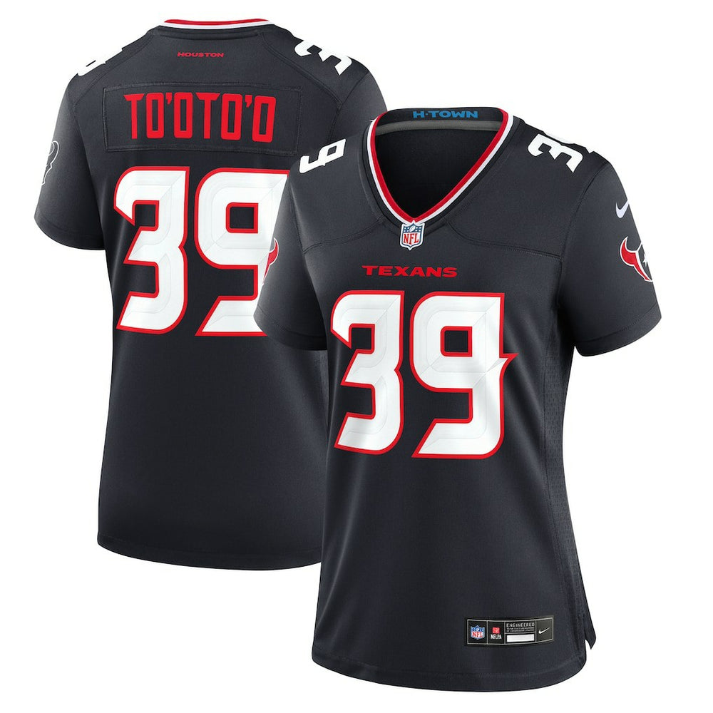 Henry To'oto'o Houston Texans Women's Team Game Jersey Navy - Nike
