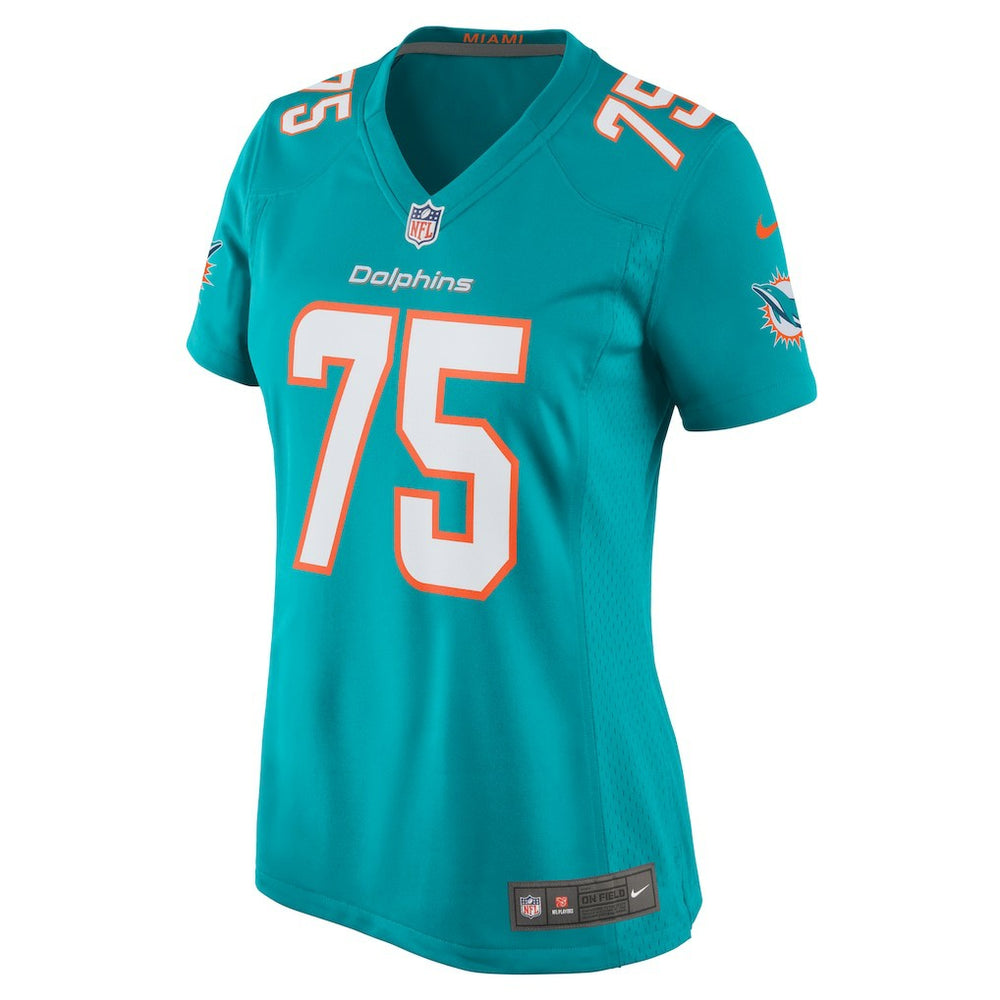 Jack Driscoll Miami Dolphins Women's Team Game Jersey Aqua - Nike