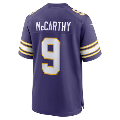 J.J. McCarthy Minnesota Vikings 2nd Alternate Player Game Jersey - Purple | NFL Jerseys