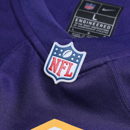 J.J. McCarthy Minnesota Vikings 2nd Alternate Player Game Jersey - Purple | NFL Jerseys