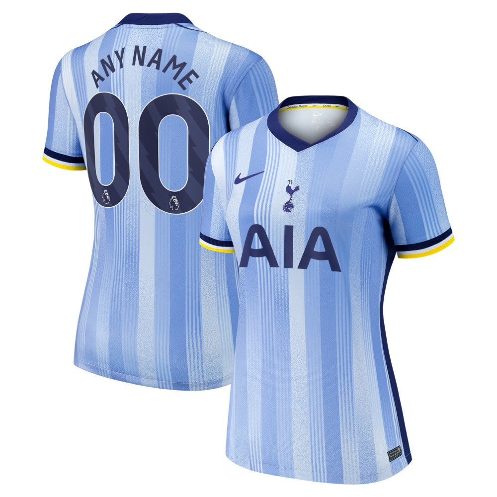 Nike Tottenham Hotspur Women's 2024/25 Away Replica Custom Jerseys - Blue