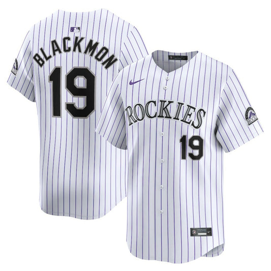 Charlie Blackmon Colorado Rockies Nike Youth Home Limited Player Jersey - White | MLB Jerseys