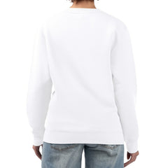 Boston Bruins G-III 4Her by Carl Banks Women's Collage Graphic Fleece Long Sleeve Pullover Sweatshirt White