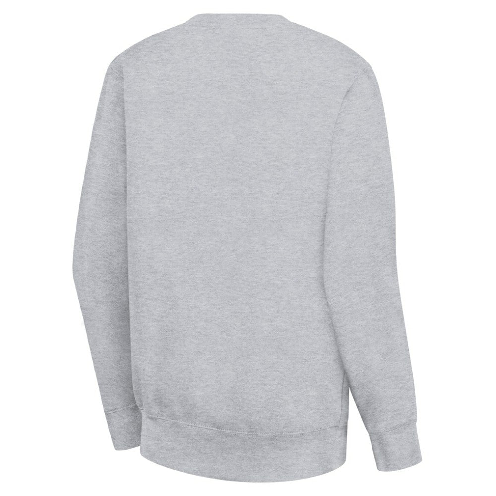 Philadelphia Flyers - G-III 4Her by Carl Banks Women's Collage Graphic Fleece Long Sleeve Pullover Sweatshirt Heather Gray